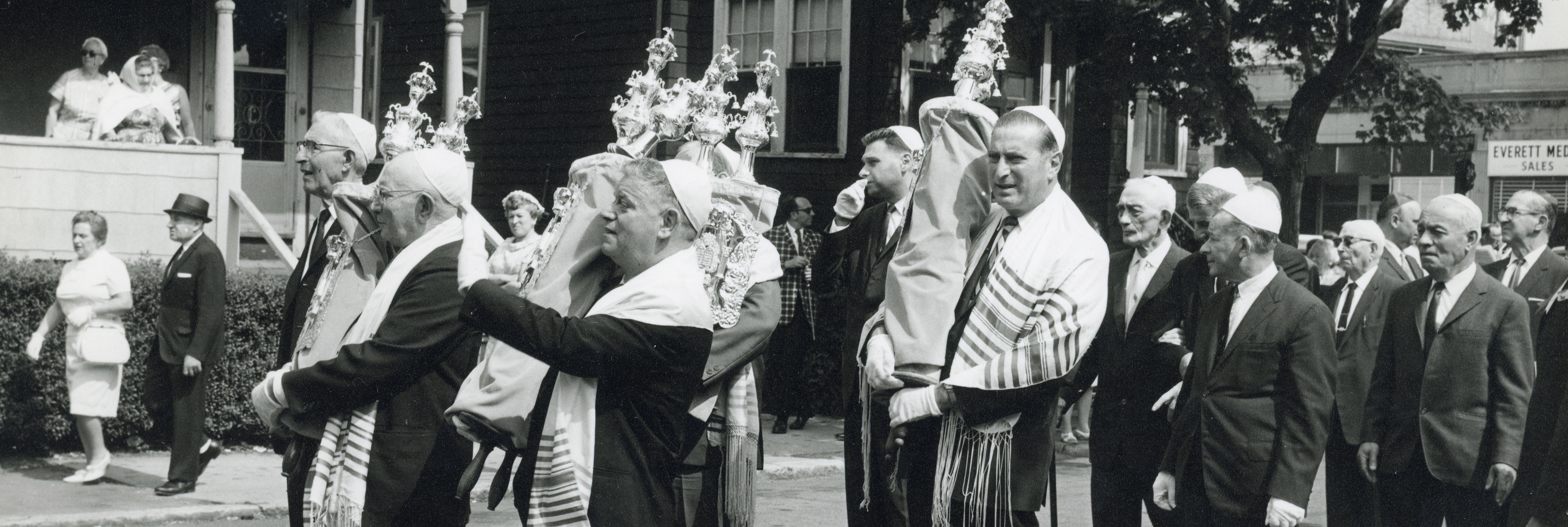 Tifereth Israel Everett Building Dedication 1967 Torah Procession