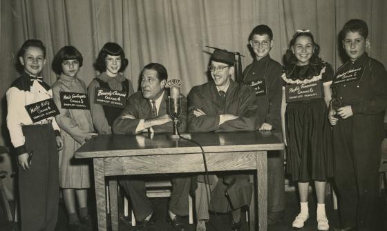 Quizdown at Shurtleff School in Chelsea, undated, Sterling and Selesnick Family Papers in the JHC archive.