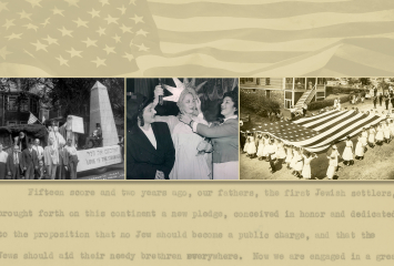 Jewish American People celebrating