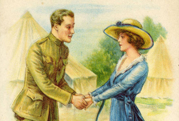 Postcard from William Marcus to Minnie Feldman