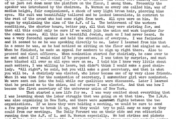 Sara Wernon Sloan memoir 