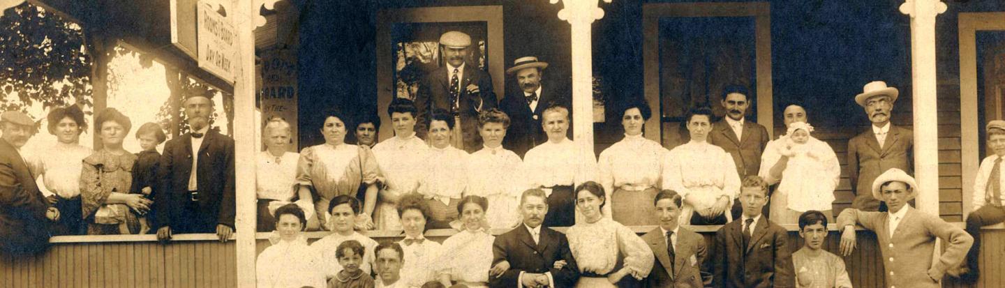group family photo in old orchard maine