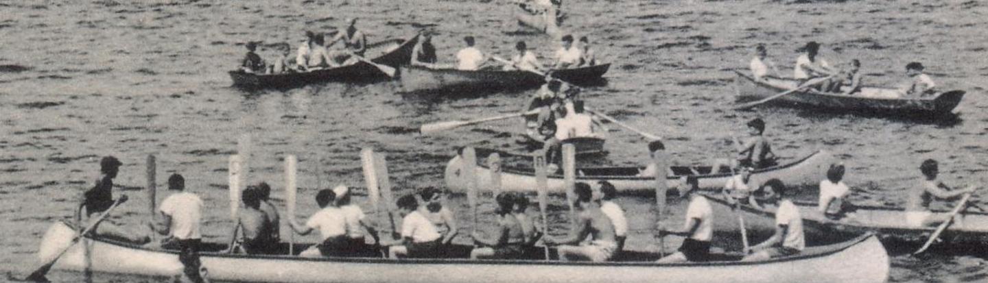 summer camp canoes