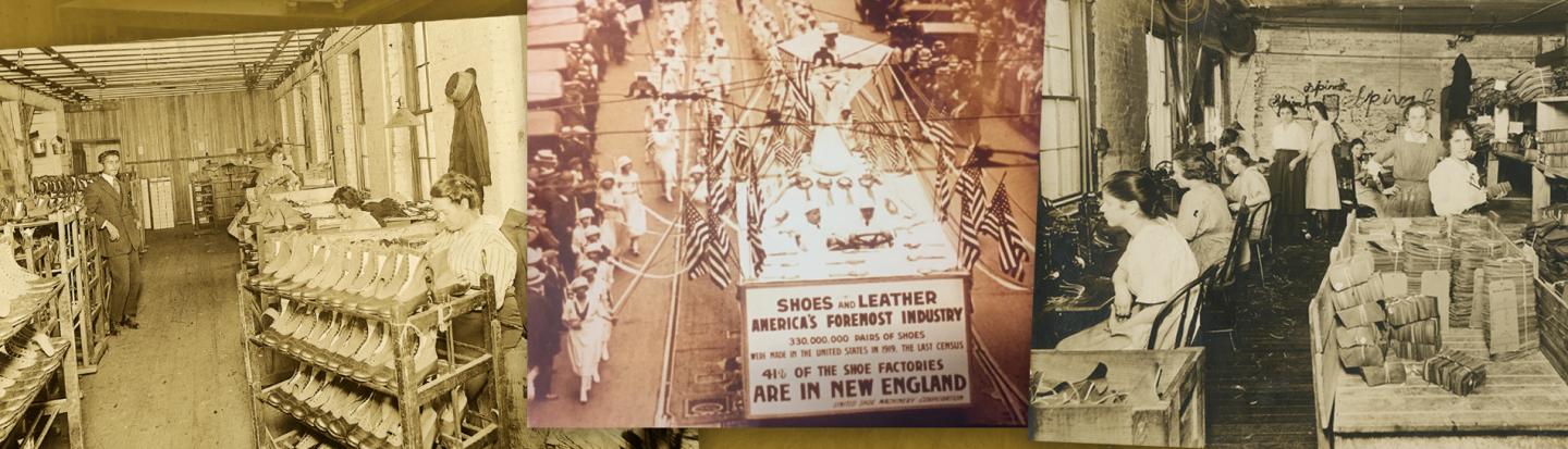 Der Shusterman: Stuart Weitzman and the History of the Jewish Shoe Industry collage of photos