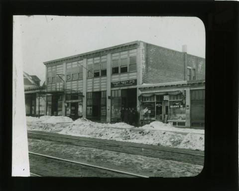 Hashachar Hebrew School in Dorchester, date unknown, Bureau of Jewish Education (Boston, Mass.) Records in the JHC archive. 