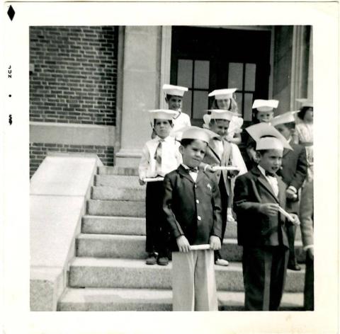 Stone Family at Graduation, undated; Elihu Stone papers; P-555A; Wyner Family Jewish Heritage Center at NEHGS, Boston, Mass.