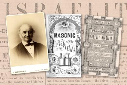 Boston Jews and The Debate Over Universality in American Freemasonry collage of images
